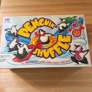 Milton Bradley Penguin Shuffle Motorized Slide Game Vintage 1995 BRAND NEW